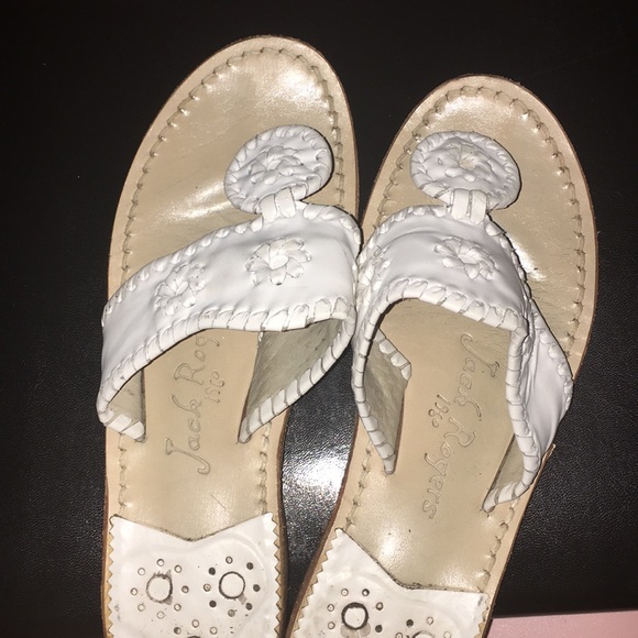 White Jack Rogers EUC size 6 - Picture 4 of 6